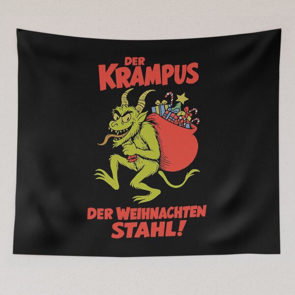 Artikelvorschau, Der Krampus Der Weihnachten Stahl The Krampus That Stole Christmas entworfen und verkauft von Anjntic436.