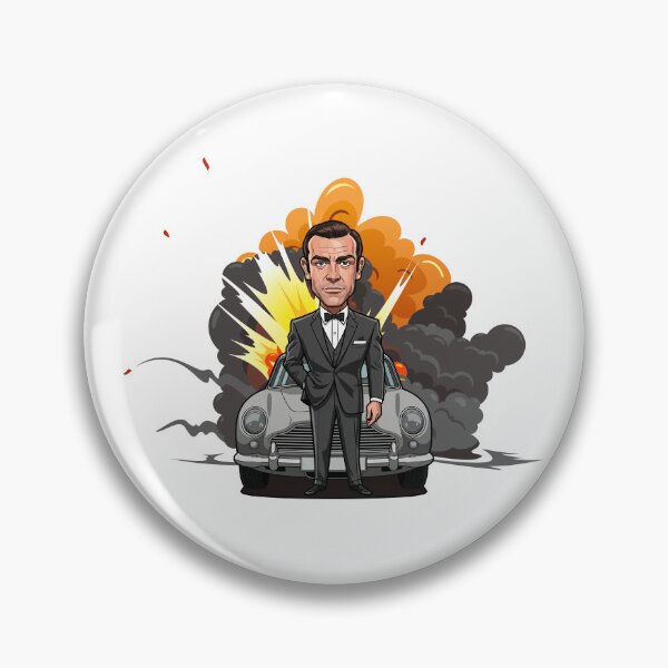 Item preview, Caricature of Sean Connery in action designed and sold by vectorlove.