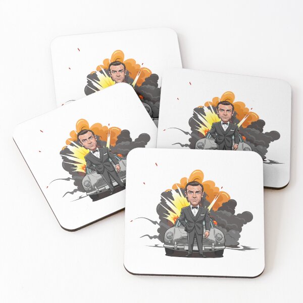 Item preview, Caricature of Sean Connery in action designed and sold by vectorlove.