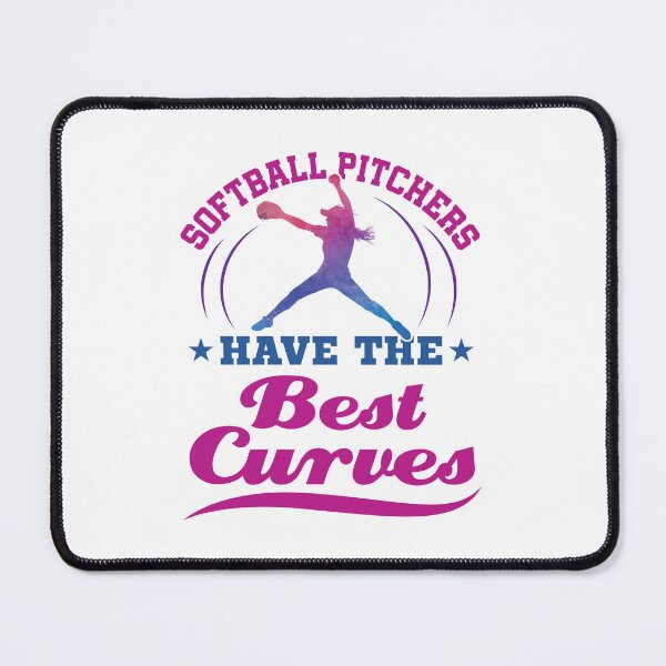 Item preview, Softball Pitcher Funny Best Curves designed and sold by jaygo.
