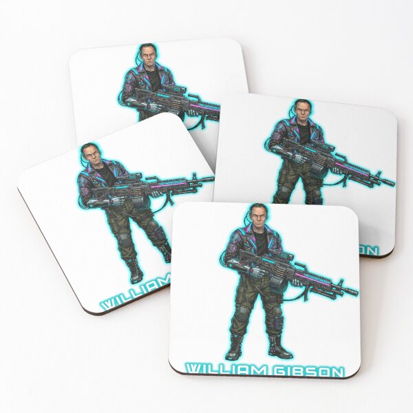 Item preview, William Gibson the Neuromancer designed and sold by Write-N-Fight.