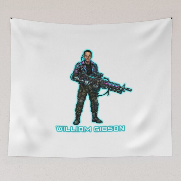 Item preview, William Gibson the Neuromancer designed and sold by Write-N-Fight.