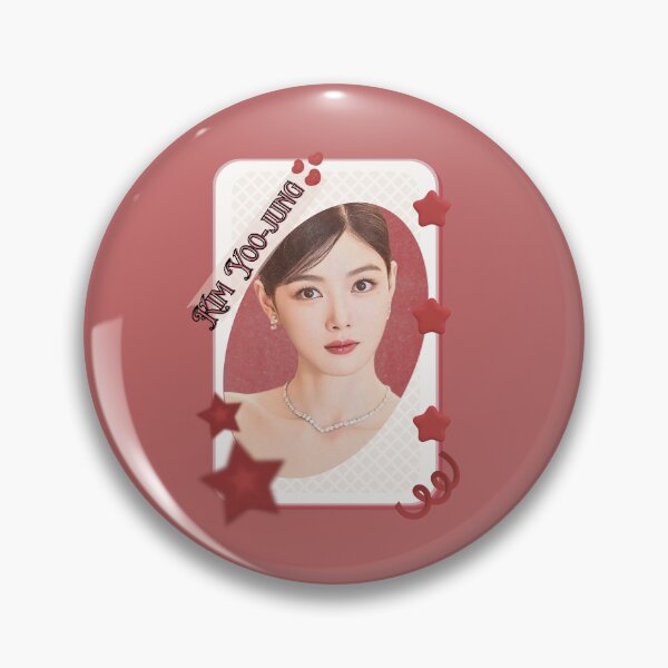 Item preview, Kim Yoo-jung Korean actress K-drama Korean drama art Card Red Aesthetic Collage Design designed and sold by AJUNICE STUDIO.