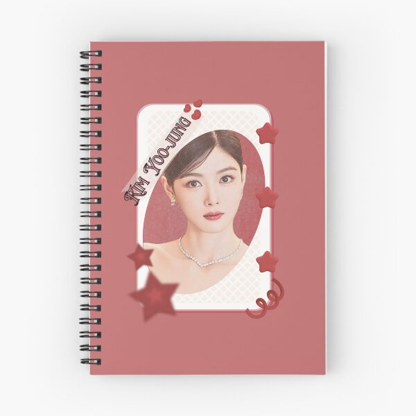 Item preview, Kim Yoo-jung Korean actress K-drama Korean drama art Card Red Aesthetic Collage Design designed and sold by AJUNICE STUDIO.