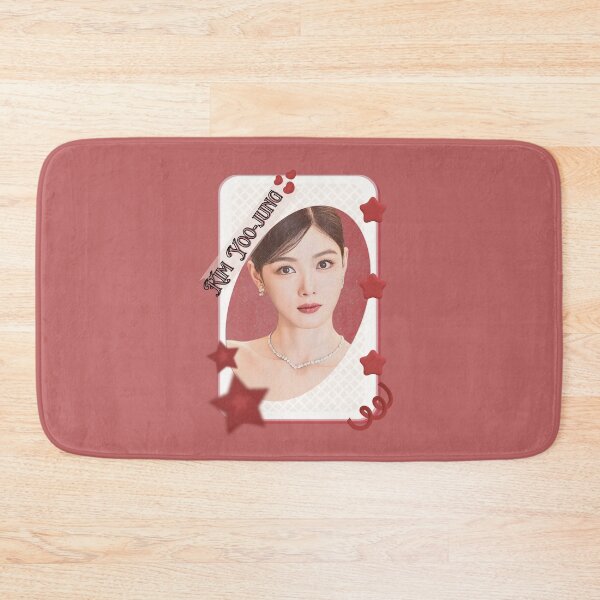 Item preview, Kim Yoo-jung Korean actress K-drama Korean drama art Card Red Aesthetic Collage Design designed and sold by AJUNICE STUDIO.