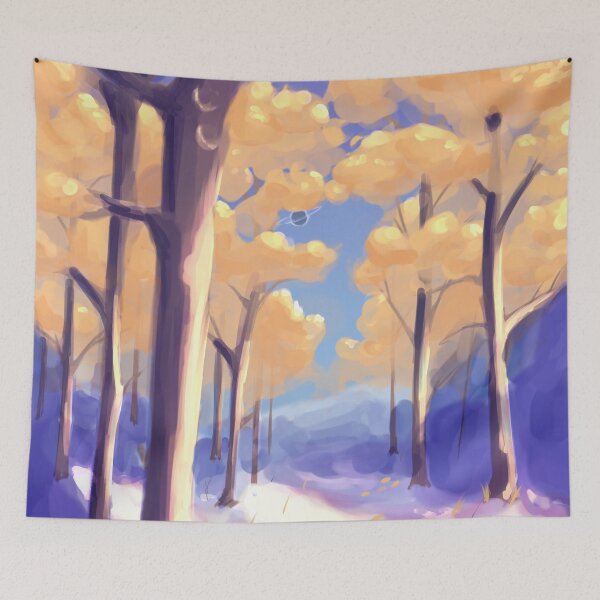 Item preview, snow gold forest designed and sold by Nianbrine.