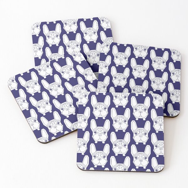 Item preview, Geometric Frenchie designed and sold by Nugren.