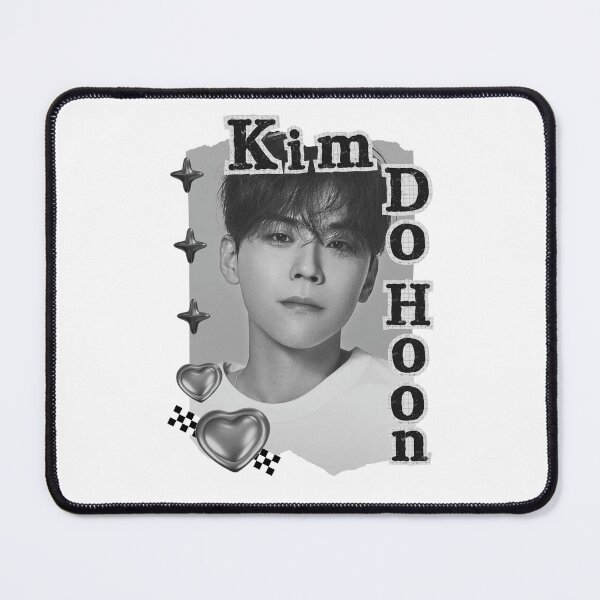 Item preview, Kim Do-hoon Korean actor Kdrama fanart Entertainment Asian actor Black and White Collage Digital Art Portrait designed and sold by AJUNICE STUDIO.