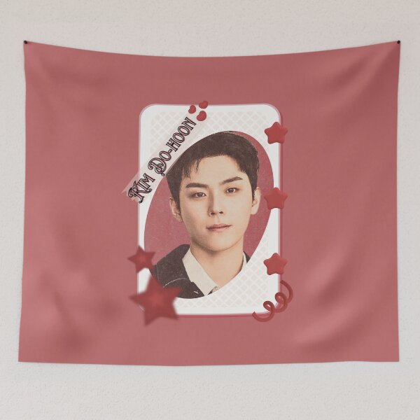 Artikelvorschau, Kim Do-hoon, koreanischer Schauspieler, K-Drama-Fanart, Unterhaltung, asiatischer Schauspieler, Card Red, ästhetisches Collage-Design entworfen und verkauft von AJUNICE STUDIO.