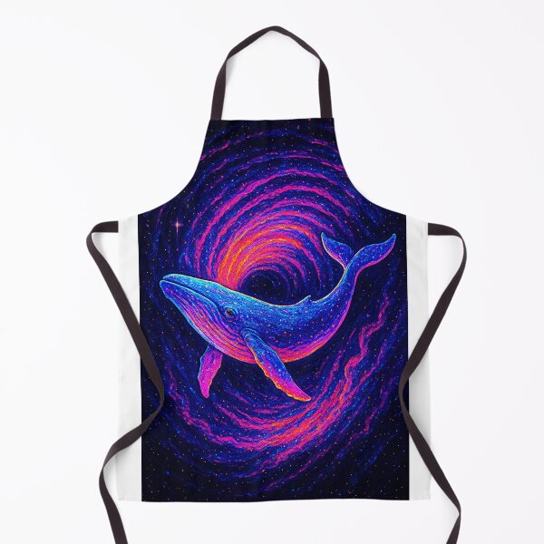 Item preview, Cosmic Whale – Neon Spiral Galaxy Art designed and sold by Expl0rer.