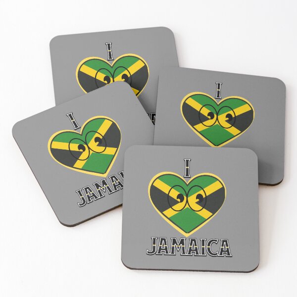 Item preview, I Love Jamaica Heart  designed and sold by freshwear design.