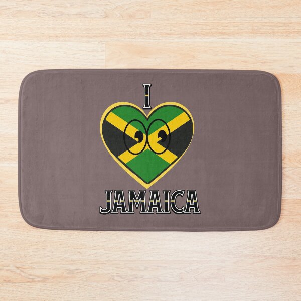 Item preview, I Love Jamaica Heart  designed and sold by freshwear design.