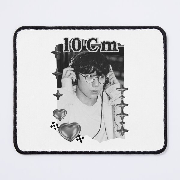 Item preview, 10 cm Kwon Jungyeol Korean indie singer K-music Black and White Collage Digital Art Portrait designed and sold by AJUNICE STUDIO.