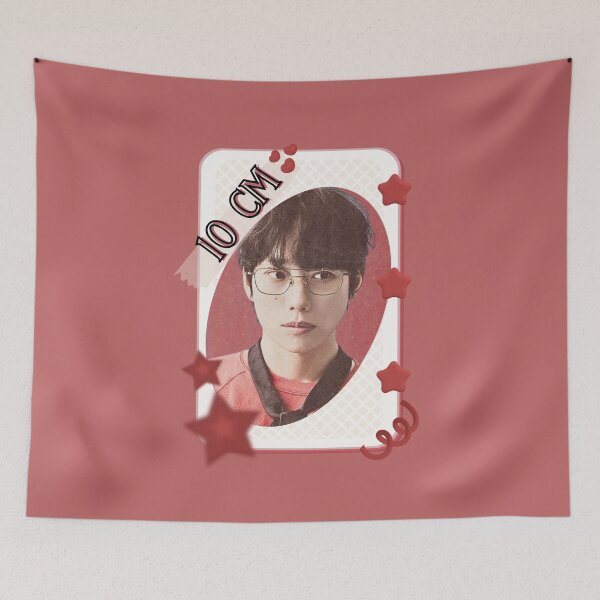 Item preview, 10 cm Kwon Jungyeol Korean indie singer K-music Card Red Aesthetic Collage Design designed and sold by AJUNICE STUDIO.