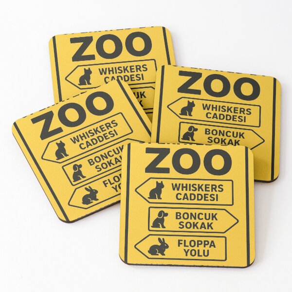 Item preview, This House Is Operated By A Zoo - Multi Pet Family Street Sign Design designed and sold by Ataqhin.