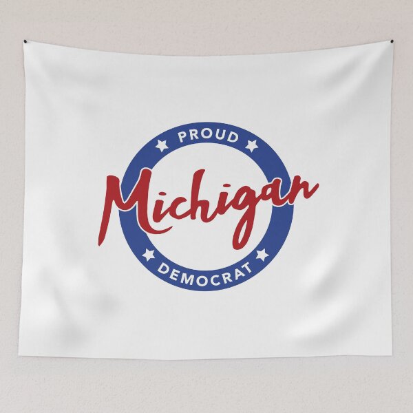 Artikelvorschau, Stolzer Michigan Demokrat entworfen und verkauft von InspiredQuotes.