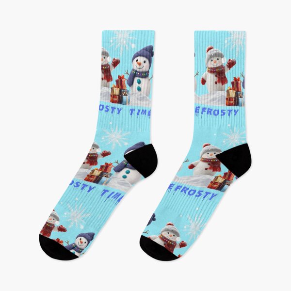 Item preview, Frosty time and 2 snowmen designed and sold by DżodżoJoy.