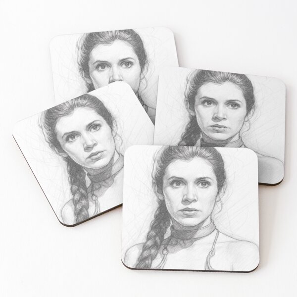 Item preview, Sci-Fi Movie Actress Pencil Sketch Portrait designed and sold by Leon Woods Pencil Art.
