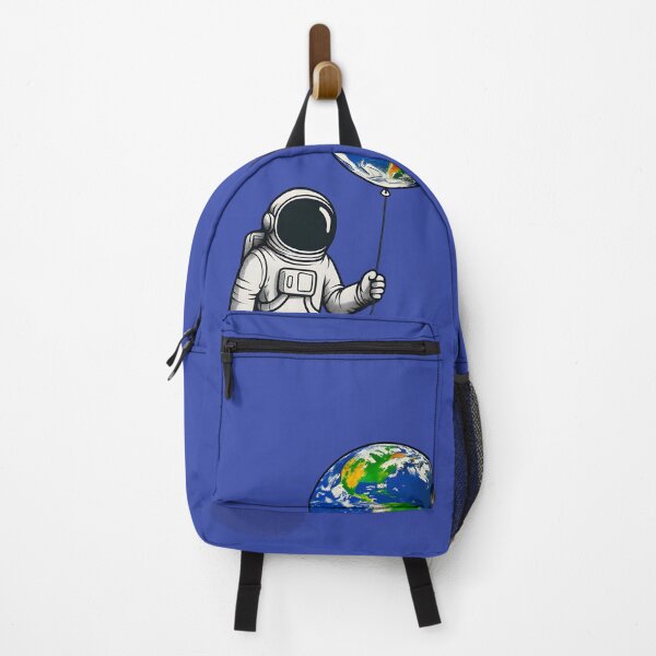 Item preview, Floating Astronaut Holding Earth Balloon on the Moon designed and sold by buglevel.