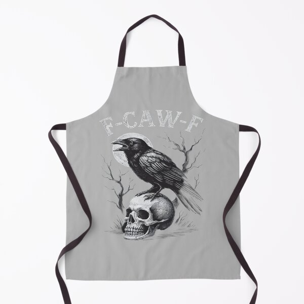 Item preview, F-Caw-F Black Crow Bird Retro Vintage Gothic Moon designed and sold by mjohnson9.