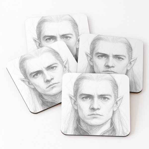 Item preview, Fantasy Movie Actor Pencil Sketch Portrait designed and sold by Leon Woods Pencil Art.