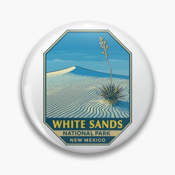 Item preview, White Sands National Park Desert Dunes Sticker designed and sold by Ismeal Von.