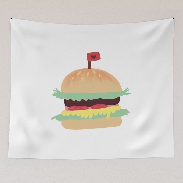 Item preview, A delicious burger designed and sold by creative-yuki.
