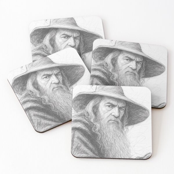 Item preview, Fantasy Movie Actor Pencil Portrait Art designed and sold by Leon Woods Pencil Art.