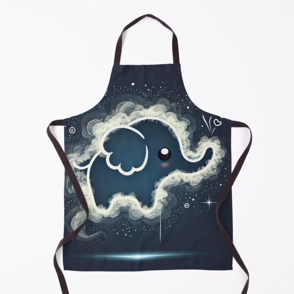 Item preview, Kawaii Galaxy Elephant Stardust Love Spirit designed and sold by BigBlueArt.