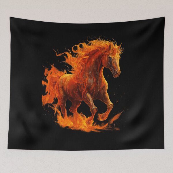 Item preview, fire horse designed and sold by Monkey-POD.