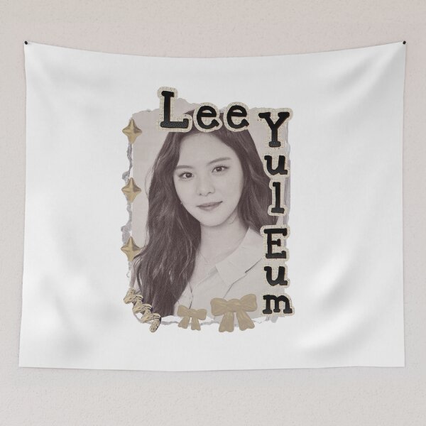 Item preview, Lee Yul-eum  Korean actress K-drama Korean drama art Scrapbook Collage Cozy Y2K Vintage Design designed and sold by HELL0WBELLO.