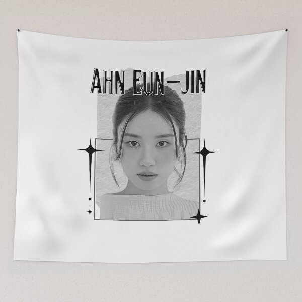 Item preview, Ahn Eun-jin Korean actress K-drama Korean drama artr Scrapbook Collage Cozy Y2K Vintage Design designed and sold by HELL0WBELLO.