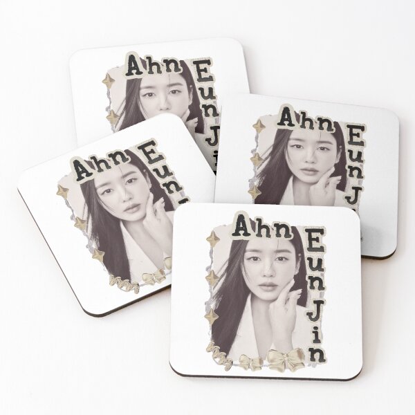 Item preview, Ahn Eun-jin Korean actress K-drama Korean drama art Scrapbook Collage Cozy Y2K Vintage Design designed and sold by HELL0WBELLO.