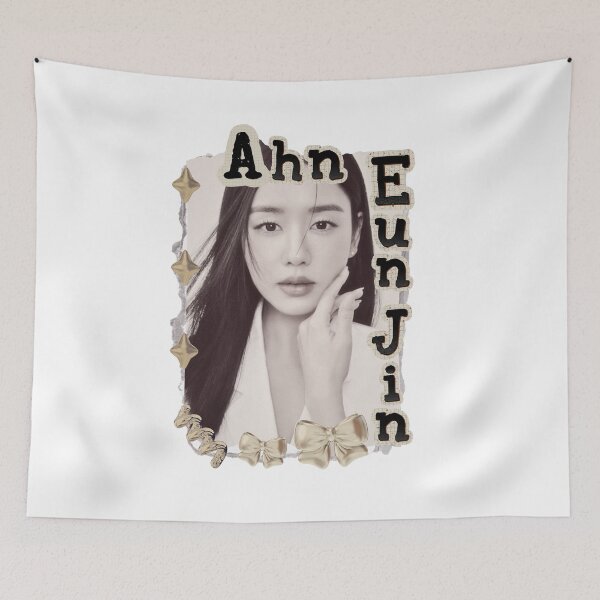 Item preview, Ahn Eun-jin Korean actress K-drama Korean drama art Scrapbook Collage Cozy Y2K Vintage Design designed and sold by HELL0WBELLO.