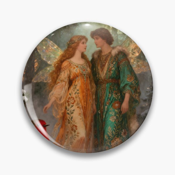 Item preview, Christmas Fairy. Yule. Robin designed and sold by SoniaSarkali.