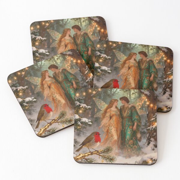 Item preview, Christmas Fairy. Yule. Robin designed and sold by SoniaSarkali.