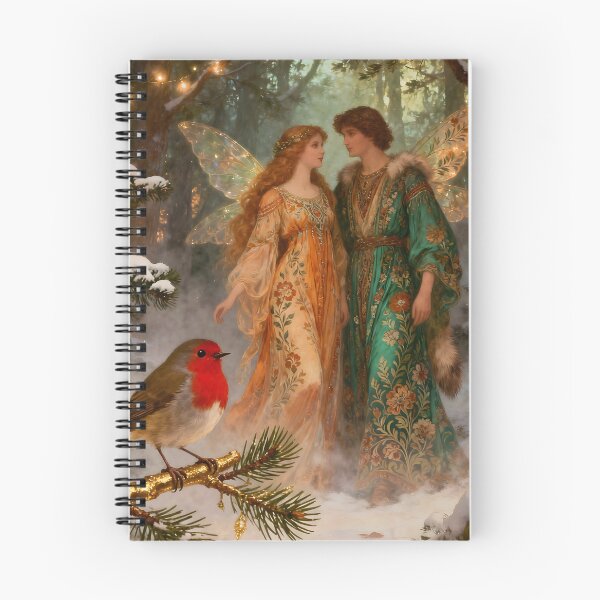 Item preview, Christmas Fairy. Yule. Robin designed and sold by SoniaSarkali.