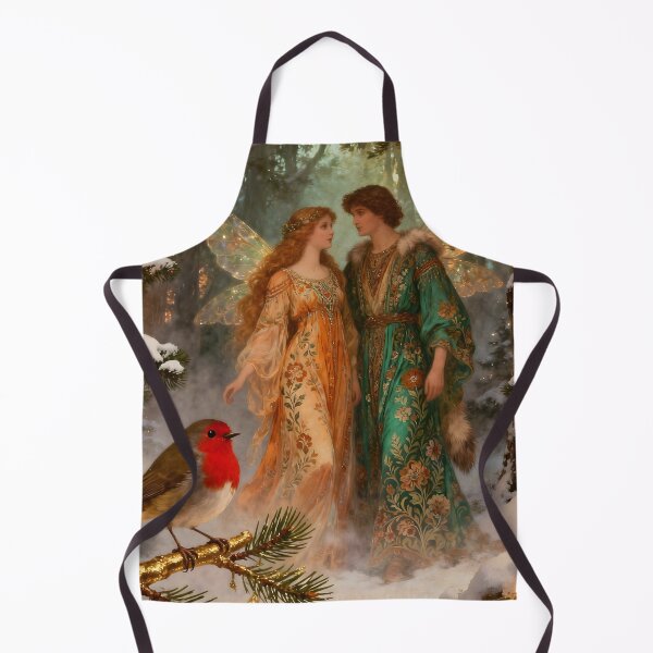 Item preview, Christmas Fairy. Yule. Robin designed and sold by SoniaSarkali.