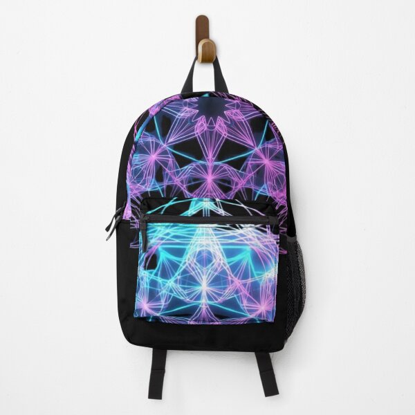 Item preview, Cosmic Blue & Pink Wireframe Star Mandala designed and sold by Giuly’s world.