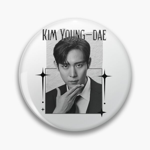 Item preview, Kim Young-dae Korean actor Kdrama fanart Entertainment Asian actor Scrapbook Collage Cozy Y2K Vintage Design designed and sold by HELL0WBELLO.
