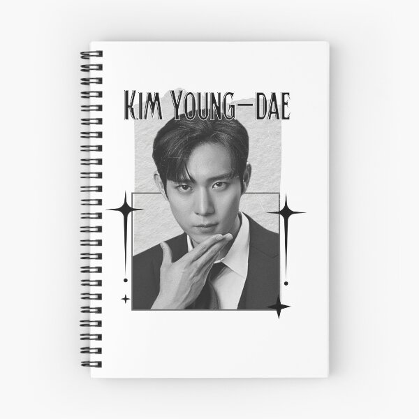Item preview, Kim Young-dae Korean actor Kdrama fanart Entertainment Asian actor Scrapbook Collage Cozy Y2K Vintage Design designed and sold by HELL0WBELLO.