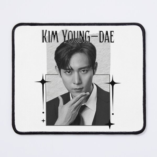 Item preview, Kim Young-dae Korean actor Kdrama fanart Entertainment Asian actor Scrapbook Collage Cozy Y2K Vintage Design designed and sold by HELL0WBELLO.
