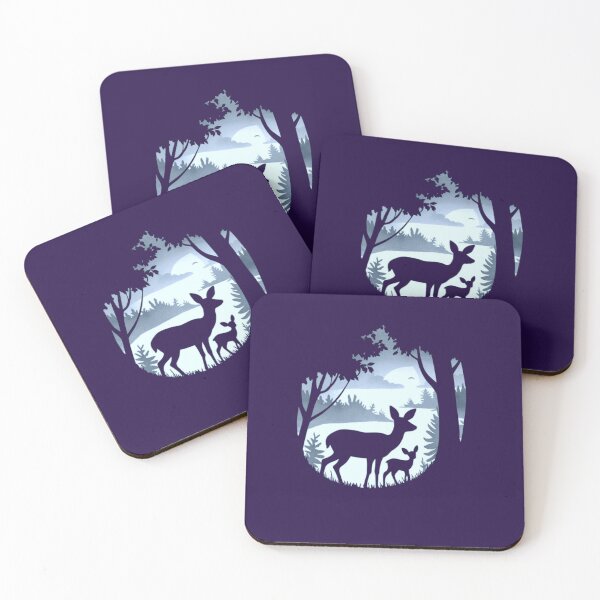 Item preview, Clearing in the Woods: Deer designed and sold by Kwandry.