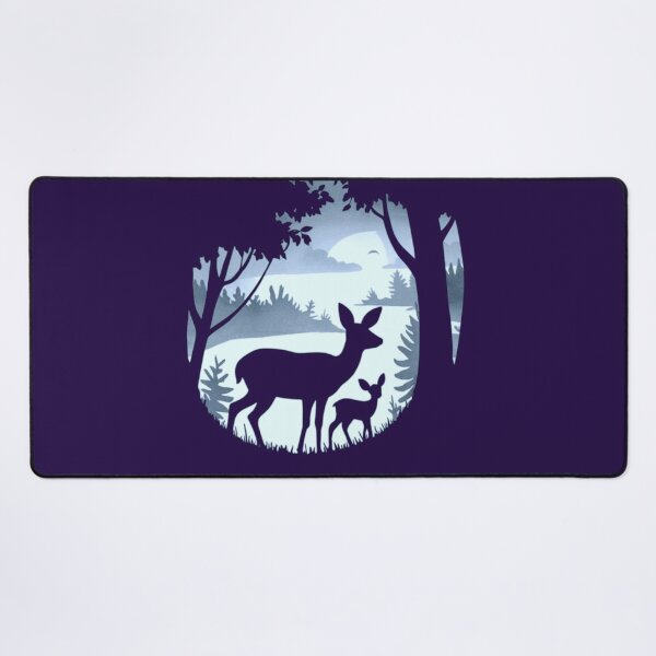 Item preview, Clearing in the Woods: Deer designed and sold by Kwandry.