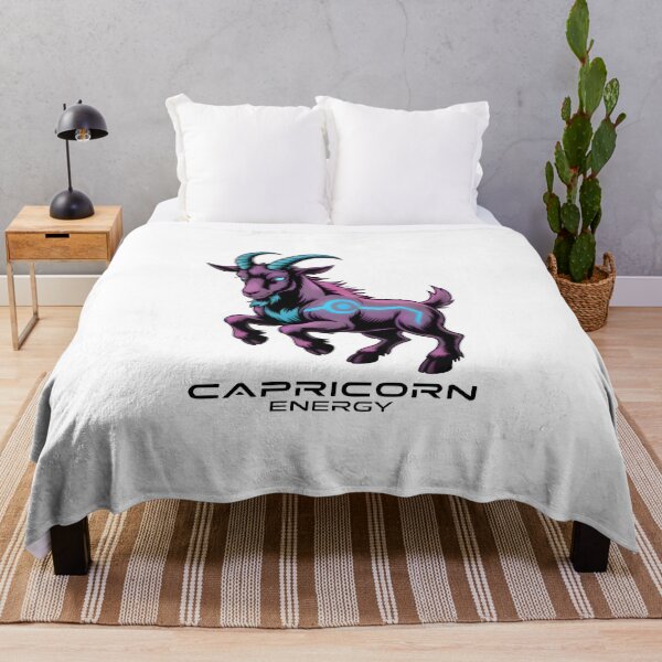Item preview, Capricorn Tech Spirit – Neon Zodiac Creature Design designed and sold by SoftyDesigns.