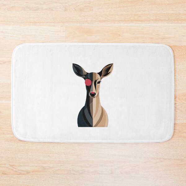 Item preview, Geometric Deer Art Deco Print designed and sold by Selirnoop.