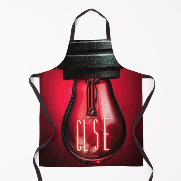 Item preview, CopNeon “CLOSE” Sign Inside Light Bulb – Modern Red Glow Aesthetic designed and sold by Grafititee.