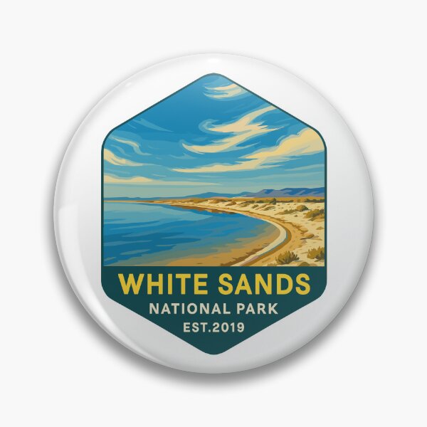 Item preview, White Sands National Park Desert Dunes Sticker designed and sold by Ismeal Von.