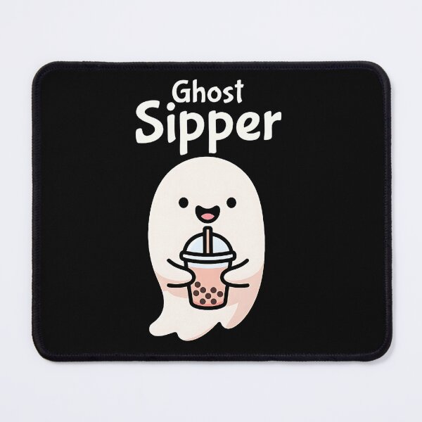 Item preview, Ghost Sipper Bubble Tea – Cute Spooky Boba Lover designed and sold by Taans-Creation.