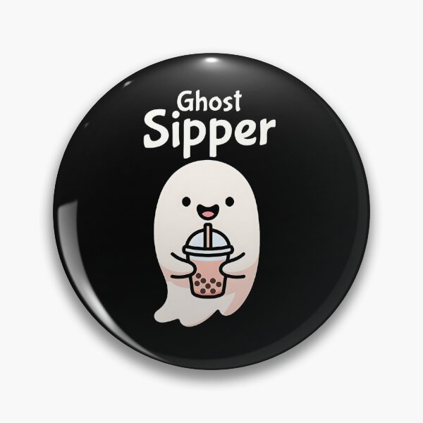 Item preview, Ghost Sipper Bubble Tea – Cute Spooky Boba Lover designed and sold by Taans-Creation.